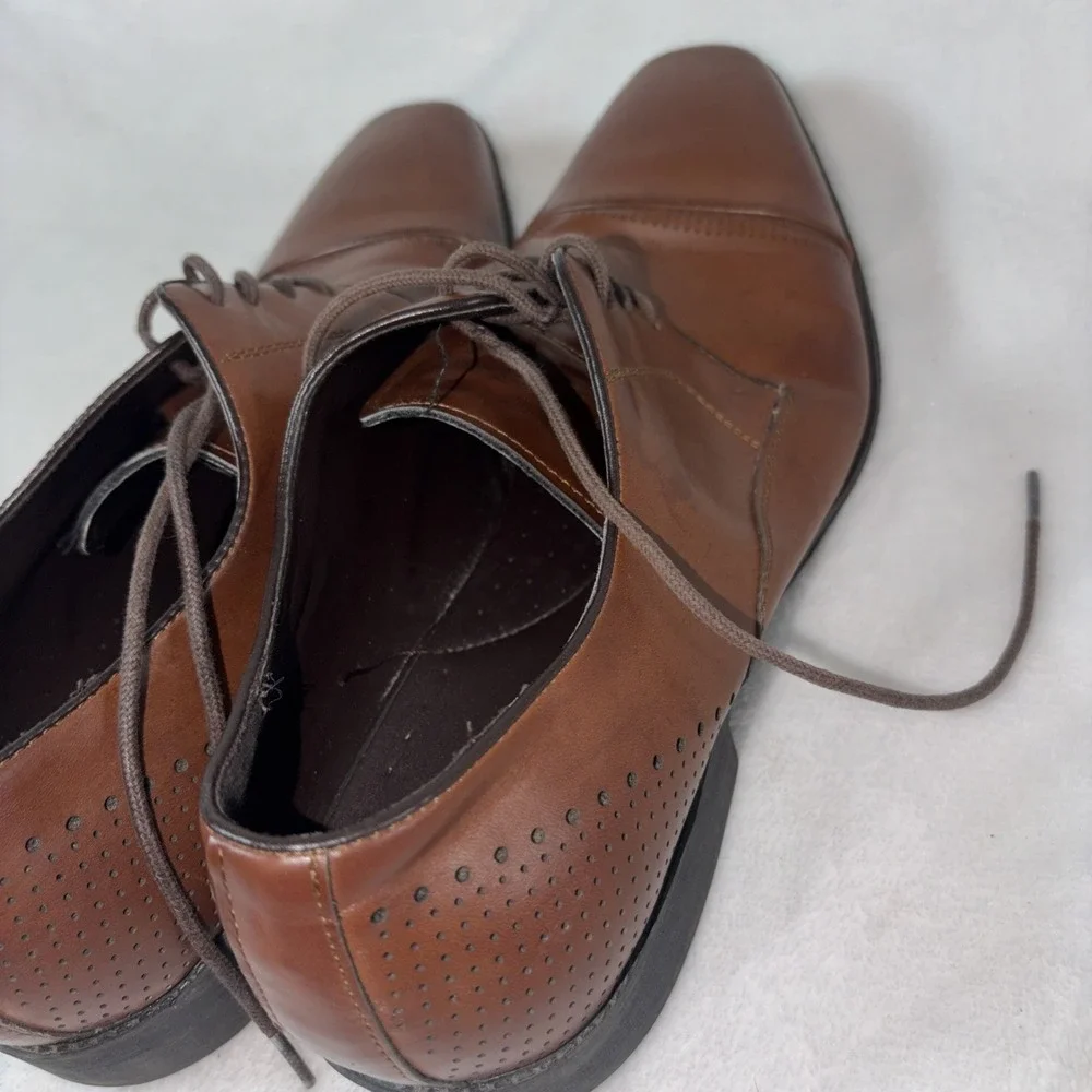 Unlisted Kenneth Cole Production Lesson Plan Men's Dress‎ Shoes COGNAC Size 11